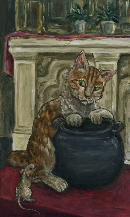 Cat and Mouse in Partnership