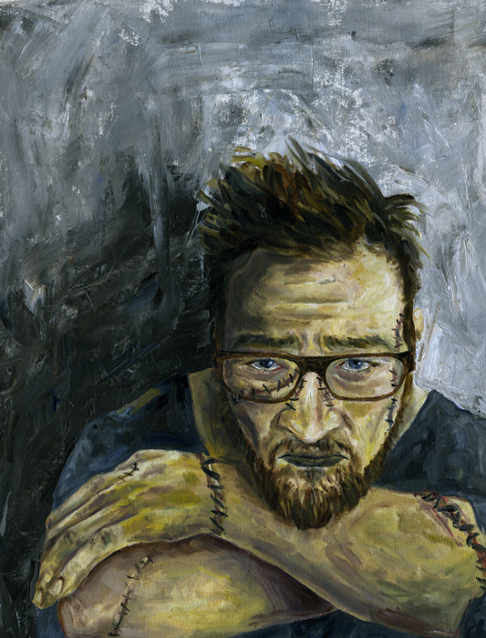 Colleague as Frankenstein's monster